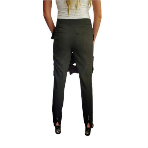 Tibi "Valia" Cutout Felt Panel Trousers - Picture 5 of 16